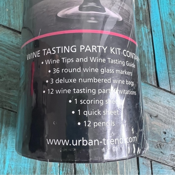 Wine Tasting Party Kit Brand New Sealed - Picture 3 of 6